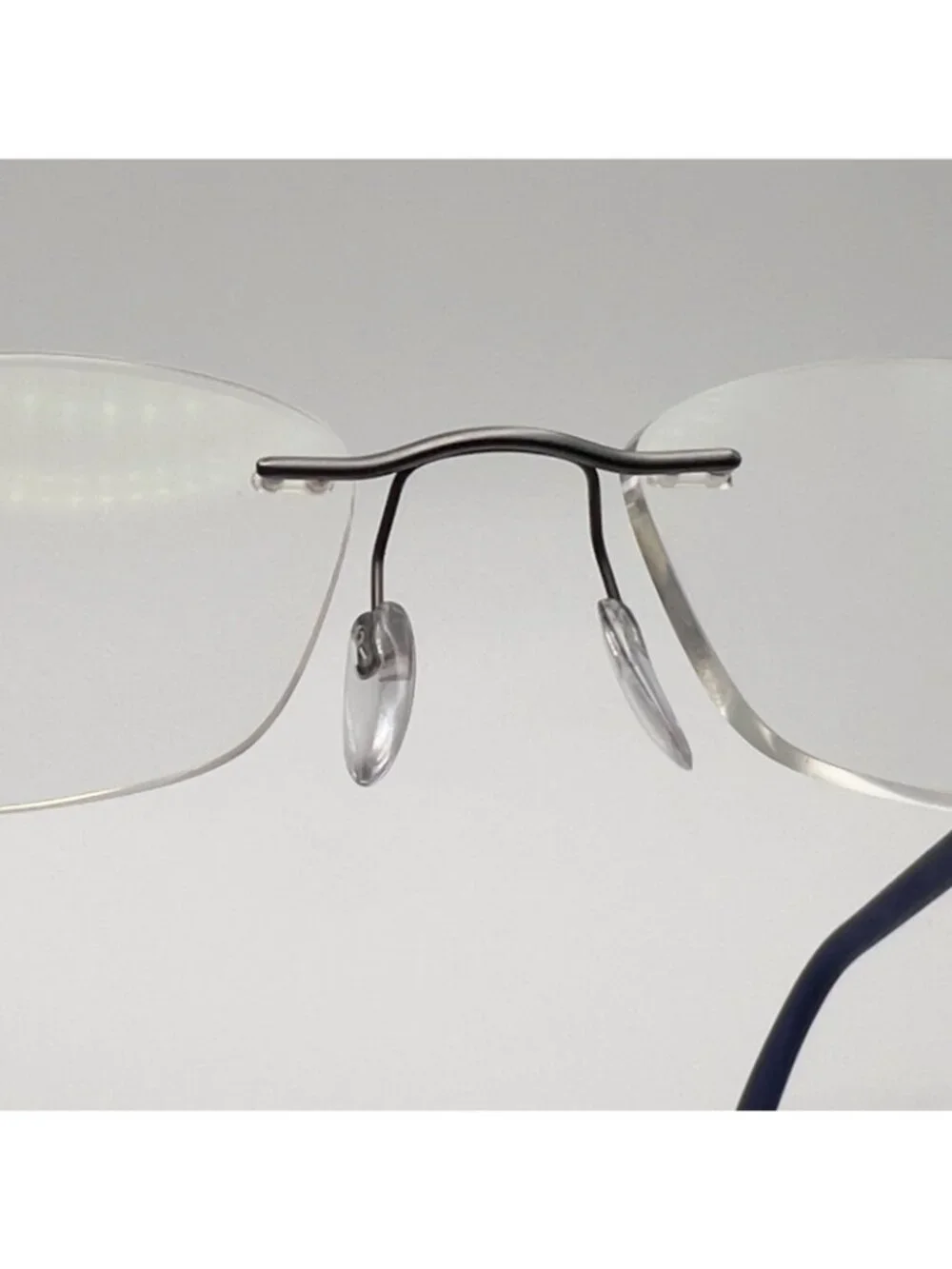 Silhouette 5377 60 6063 5379 Titan Rimless Eyeglass Frame Blue 51-19-140 Austria